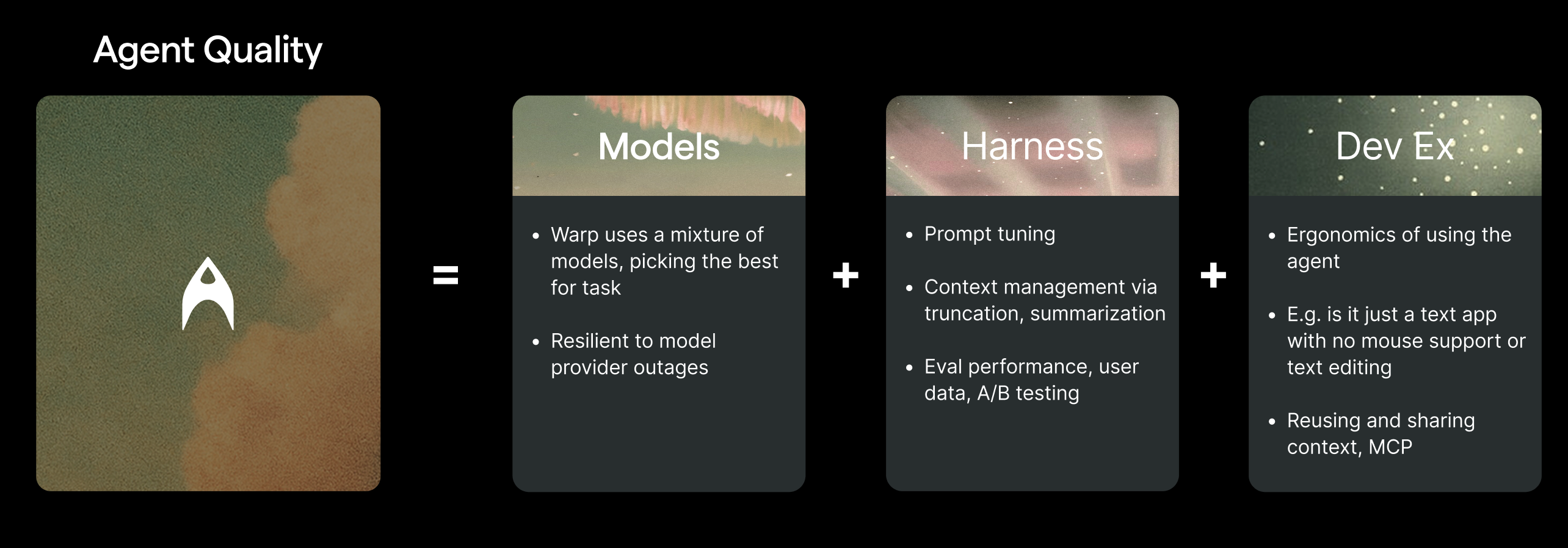 Agent Quality Models: Harness & DevEx